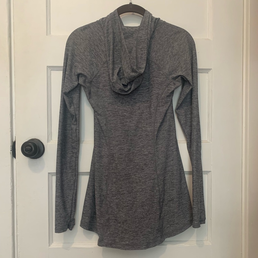 Athleta Vitamin Sea Heather Gray Jacket - Picture 6 of 16